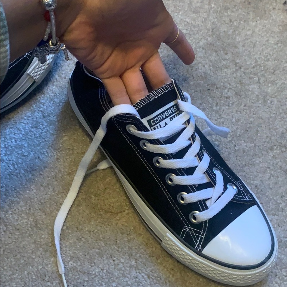 Black converse